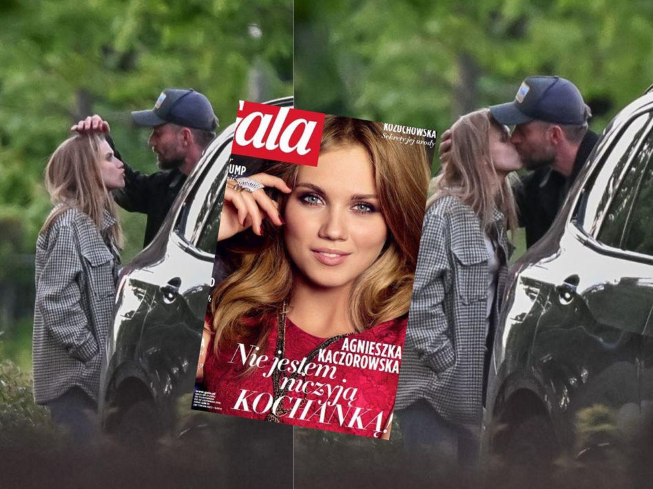 Tak całuje Kaczorowska