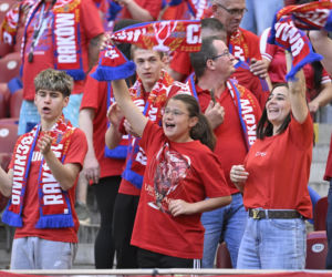 Kibice na finale Pucharu Polski: Górnik - Raków