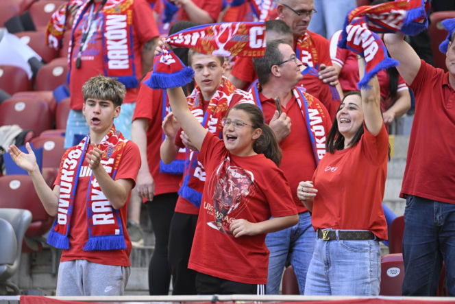Kibice na finale Pucharu Polski: Górnik - Raków