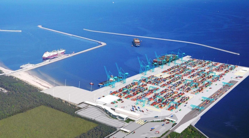 Nowy terminal w Świnoujściu wizualizacja
