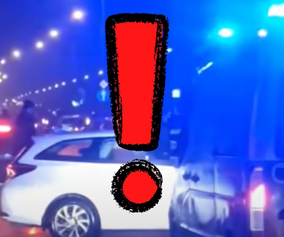 wypadek na Wale Miedzeszyńskim