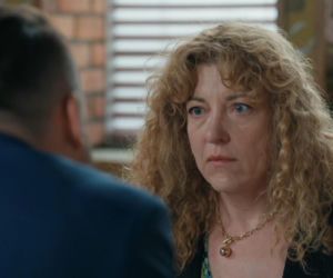 Barwy szczęścia, odcinek 3279. Wilk (Adam Szczyszczaj), Żabcia (Hanna Klepacka)