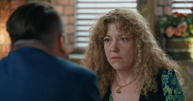 Barwy szczęścia, odcinek 3279. Wilk (Adam Szczyszczaj), Żabcia (Hanna Klepacka)