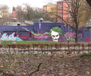 Ogromny Joker zdobi Rzeszów