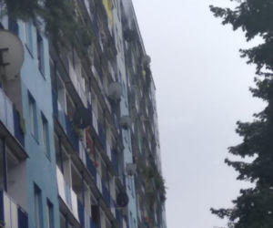 Rzeszów. Pożar mieszkania na Podwisłoczu [ZDJĘCIA]