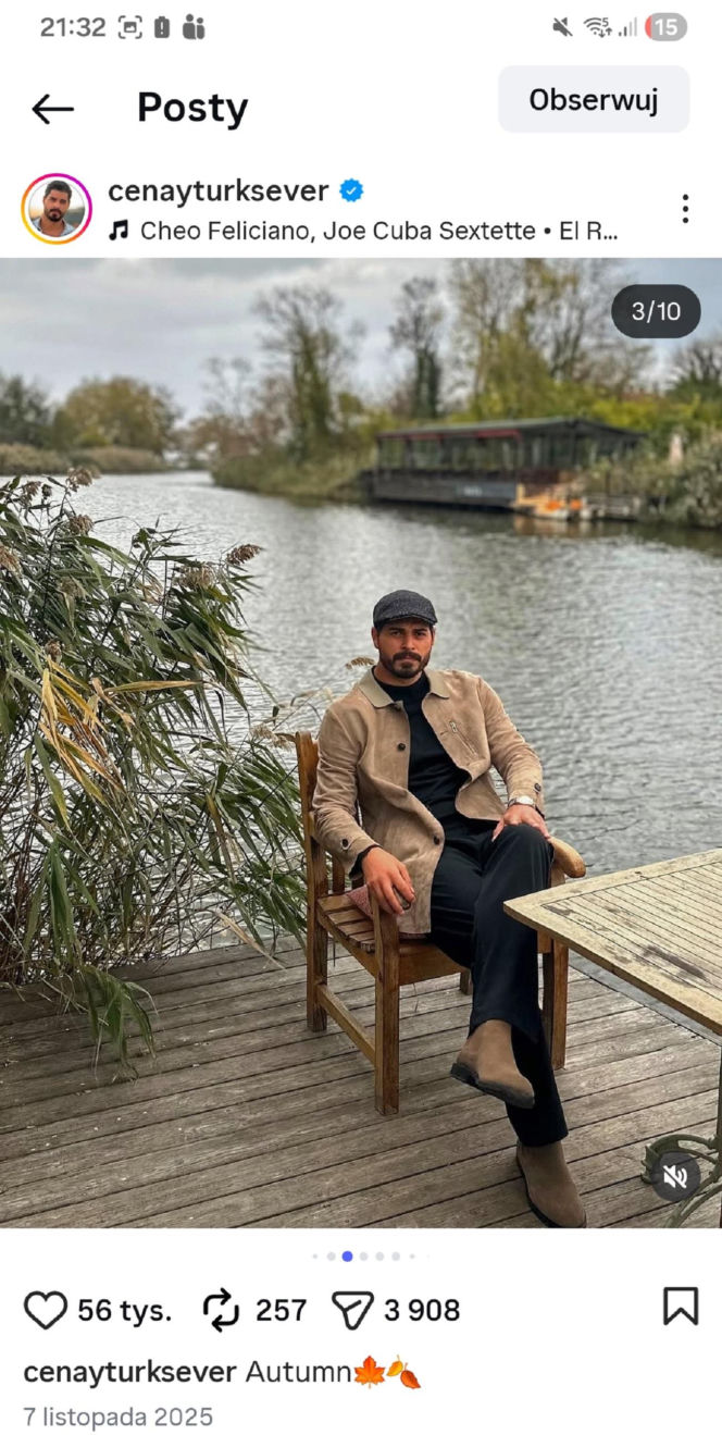 Cenay Turksever prywatnie - Cihan z serialu "Panna młoda"