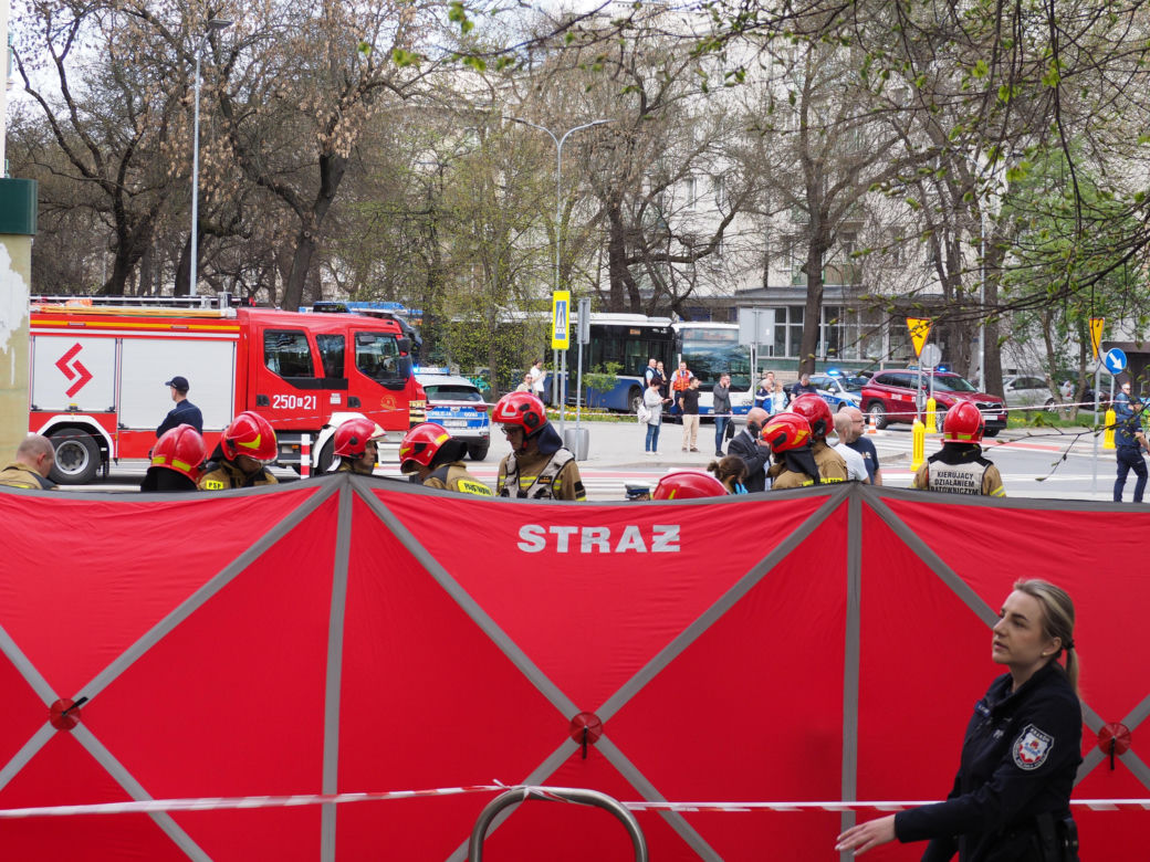 Kraków. Wypadek na os. Zgody