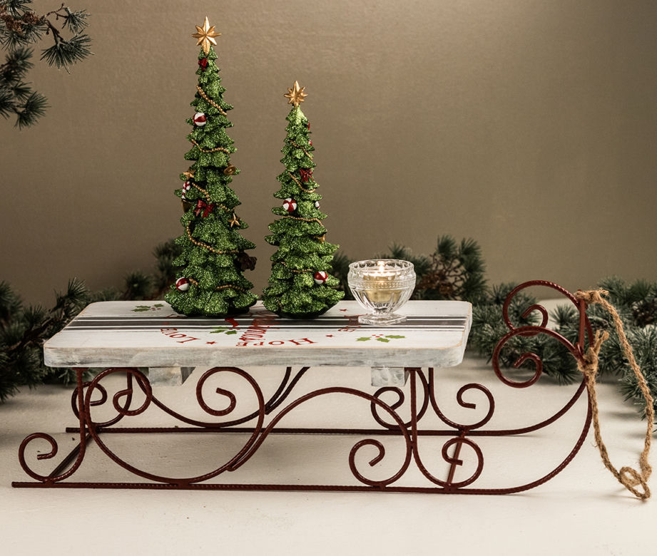 Boże Narodzenie w stylu shabby chic