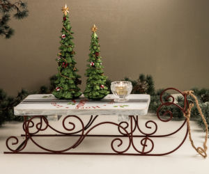 Boże Narodzenie w stylu shabby chic