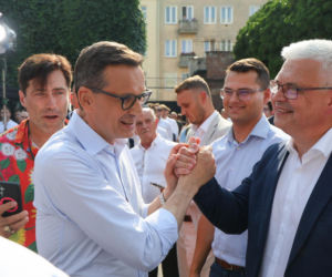 Tak grillował Morawiecki