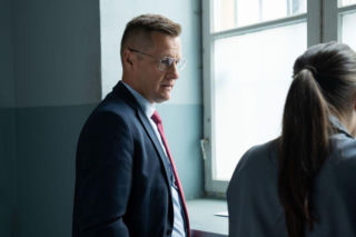 M jak miłość odc. 1897. Magda (Anna Mucha), Piotrek (Marcin Mroczek)