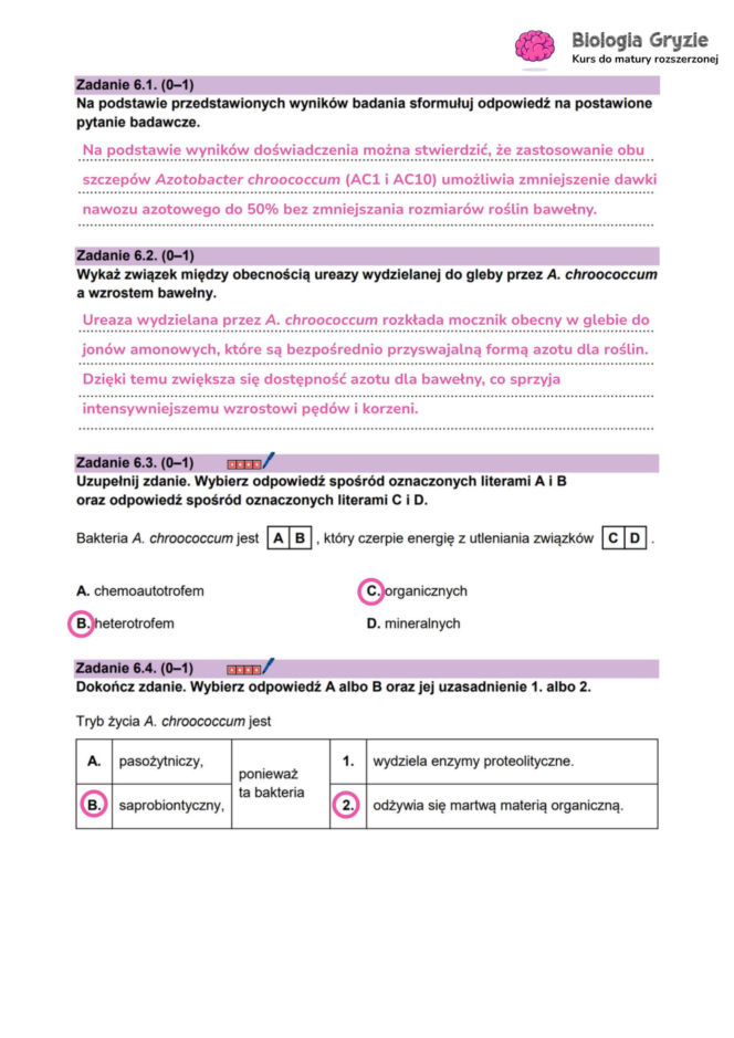 Matura próbna 2026 - biologia. Wszystkie odpowiedzi do arkusza CKE z biologii 14.01.2026
