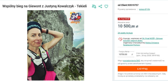 Sportowcy wspierają WOŚP