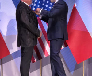 Spotkanie Karola Nawrockiego z Polonią na Queensie