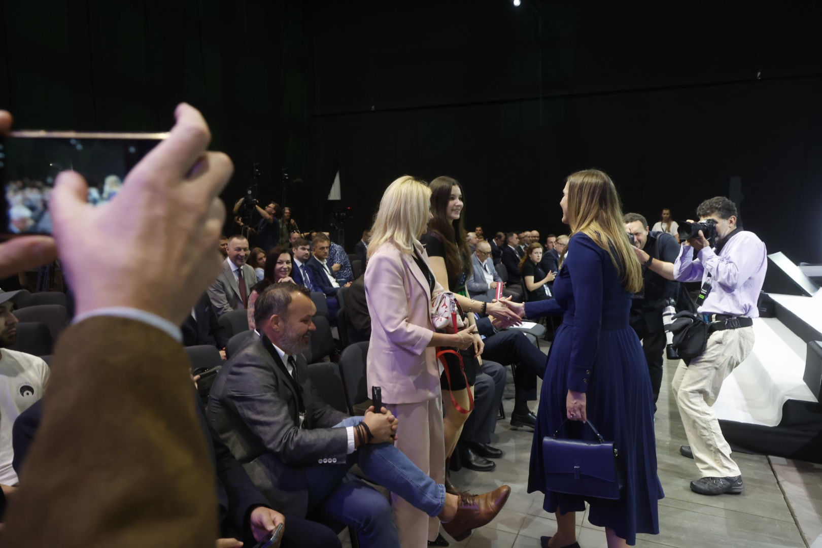 Magdalena Sobkowiak-Czarnecka podczas Warszawskich Targów Obronnych w Expo XXI