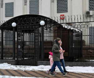 Demonstracje w Kijowie przeciw wojnie 