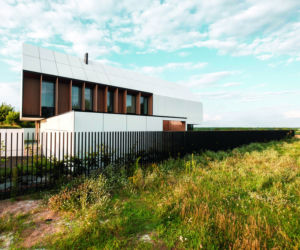 Dom ze skośnym dachem - projekt - Miłosz Stopiński