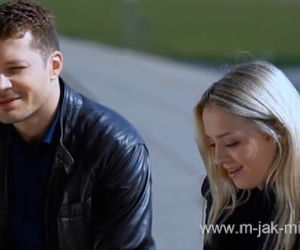 M jak miłość. Joasia (Barbara Kurdej-Szatan), Tomek (Andrzej Młynarczyk)