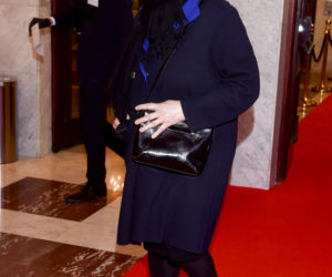 Krystyna Pawłowicz na premierze filmu