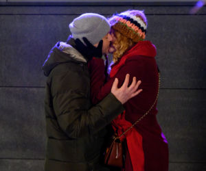 Na Wspólnej, odc. 3073. Bogdan (Wojciech Brzeziński), Sara (Marta Bryła)