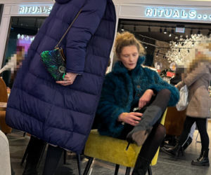 Agata Buzek na zakupach