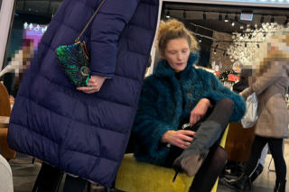 Agata Buzek na zakupach