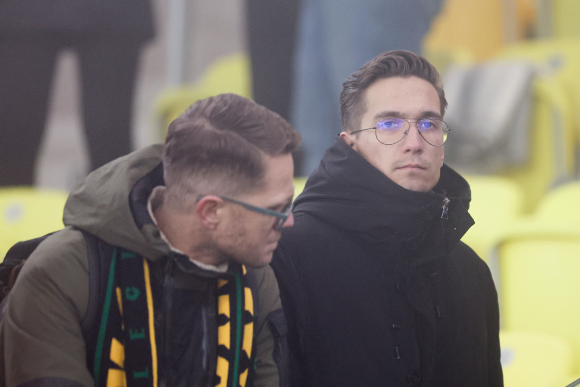 GKS Katowice - Pogoń Szczecin, zdjęcia kibiców i zawodników z meczu 17. kolejki PKO BP Ekstraklasy