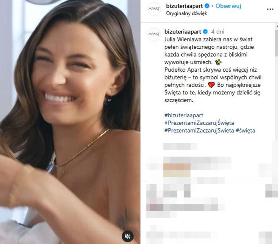 Julia Wieniawa zarobi na święta pół miliona