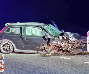 Koszmarny wypadek na granicy województw dolnośląskiego i opolskiego