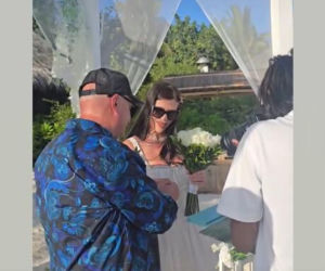 Skiba powiedział TAK na Malediwach! Ślub na plaży i noc poślubna jak z bajki