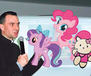 Szatan przyjecha na kucyku pony