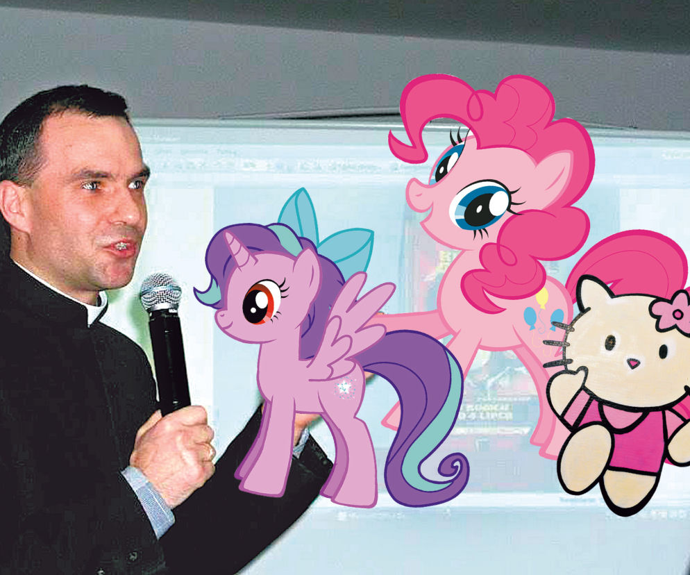 Szatan przyjecha na kucyku pony