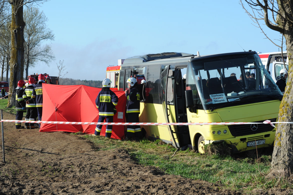 Wypadek w Słowinie