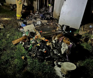 Grębocice. Pies uratował swojego właściciela przed pożarem [ZDJĘCIA]