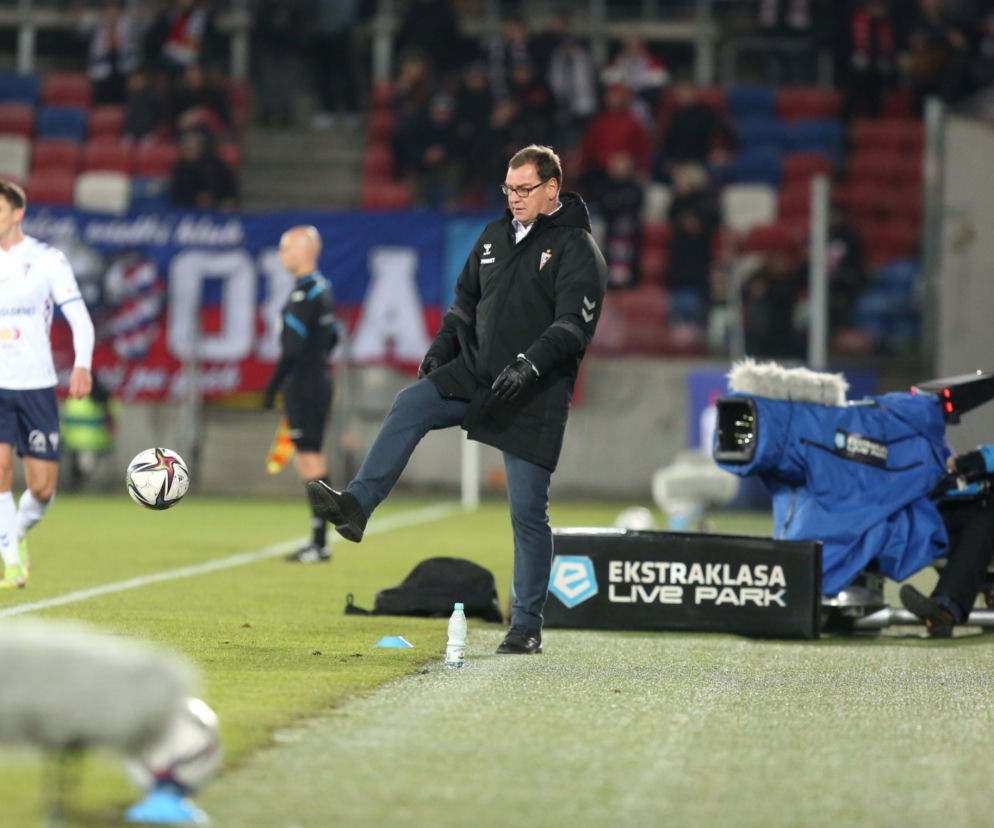 Jagiellonia Białystok – Górnik Zabrze. Urban: Moi zawodnicy muszą uczyć się od Podolskiego pewności w grze
