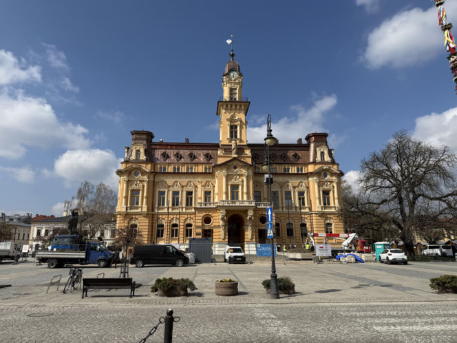 Ratusz w Nowym Sączu po renowacji