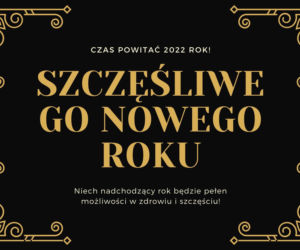 Szczęśliwego Nowego Roku!