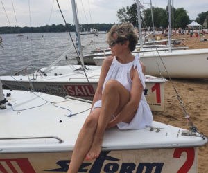 55-letnia Aleksandra Konieczna pokazała pupę!