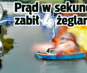 Prąd w sekundę zabił 4 żeglarzy