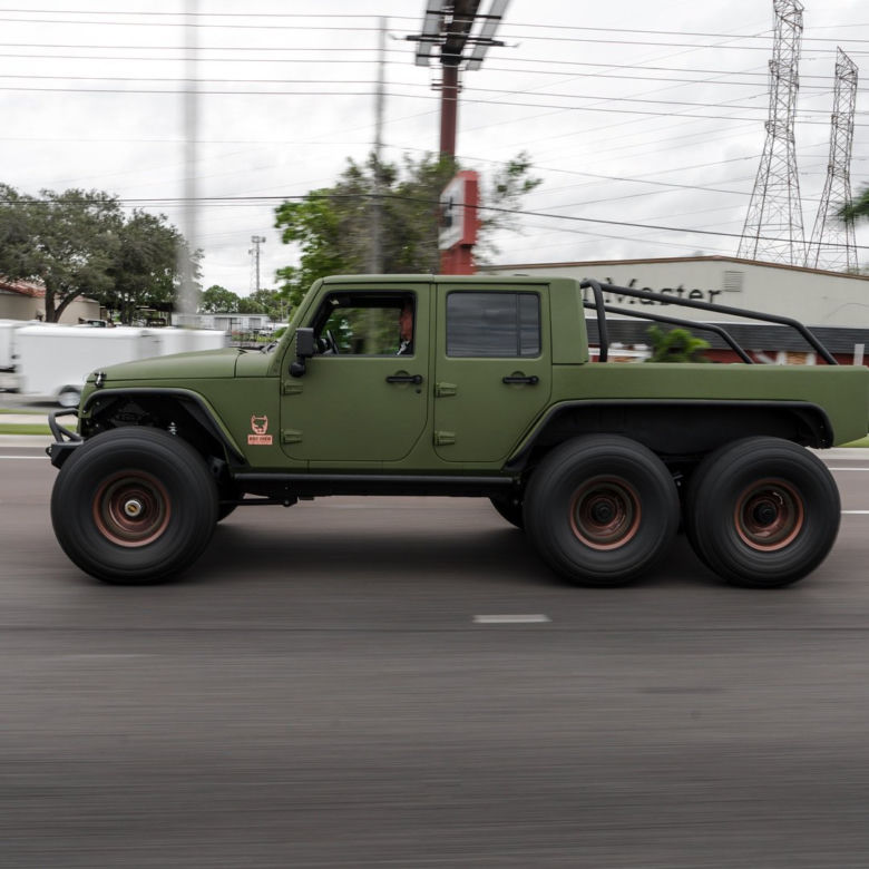 Jeep Wrangler 6x6 Bruiser Conversions
