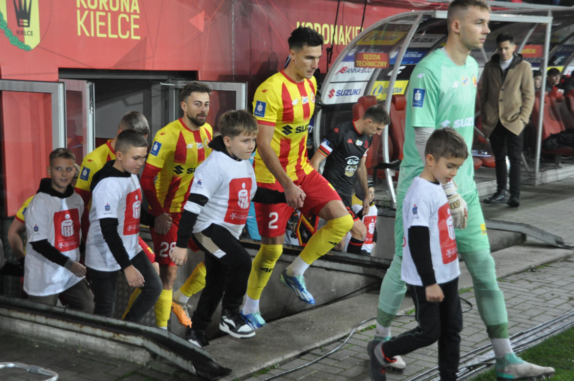 Korona Kielce - Jagiellonia Białystok. Zdjęcia z meczu
