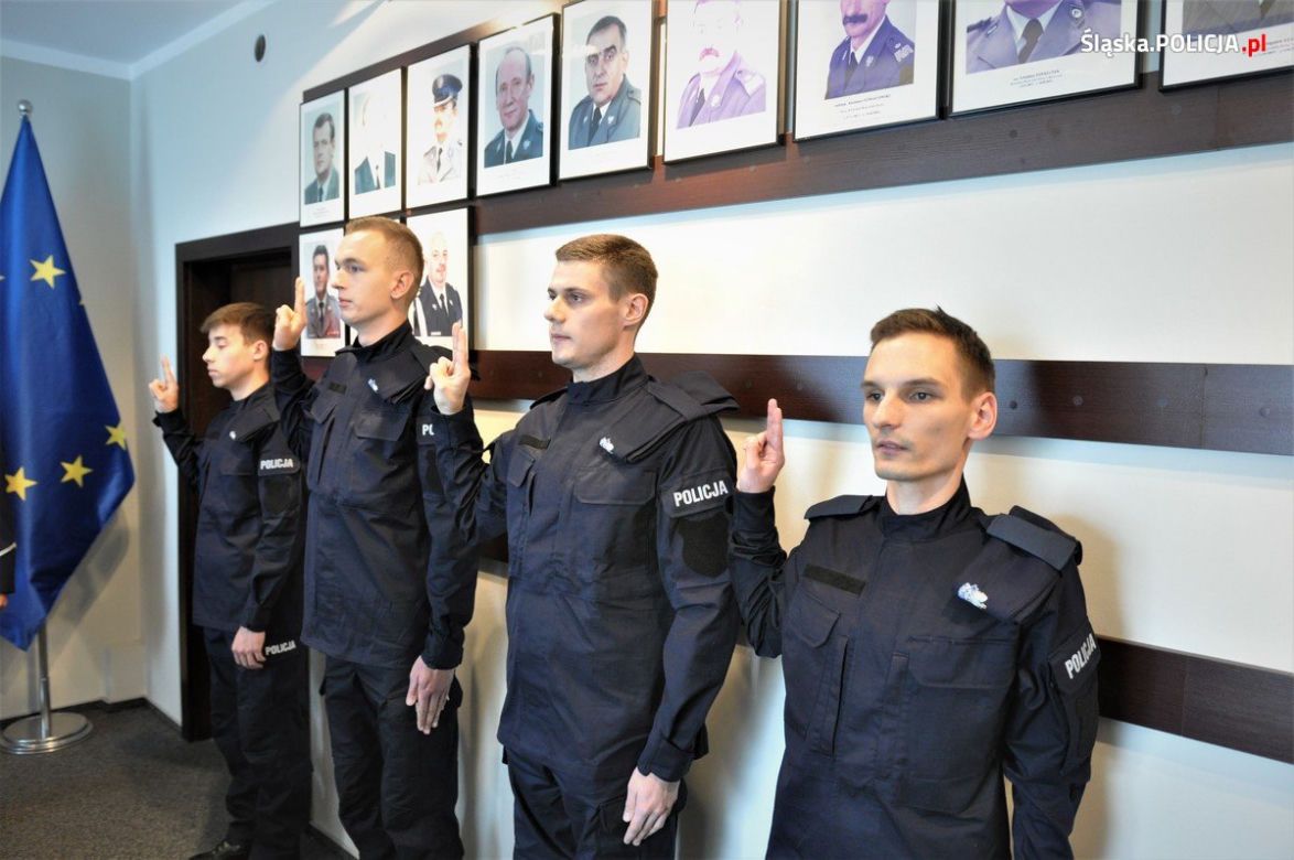 Śląska policja ma nowych policjantów