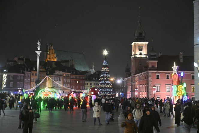 Iluminacja w Warszawie