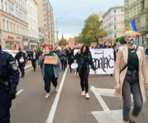Protest kobiet w Szczecinie - 22.10.2020