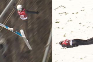 Puchar Świata w Planicy: Przerażający upadek na treningu. Szokujące sceny [WIDEO]