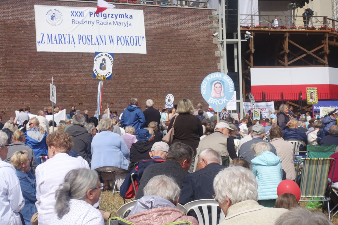 Pielgrzymka Radia Maryja do Częstochowy na Jasną Górę