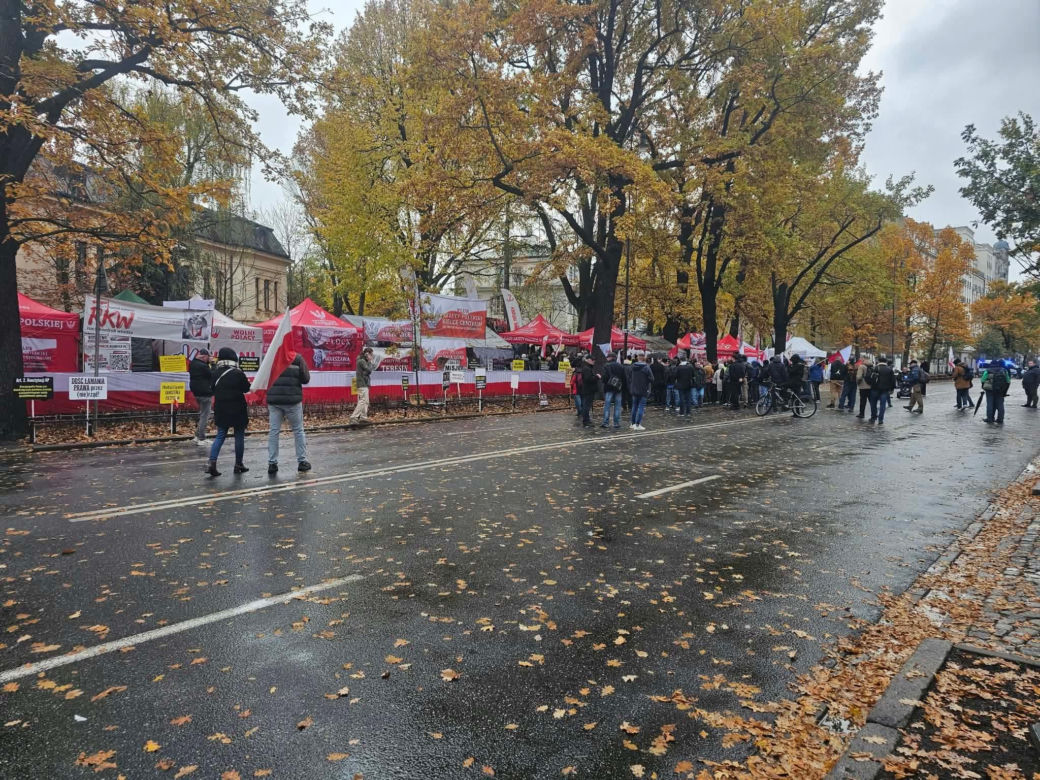 Protest przed TK