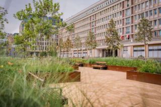 Przebudowany Plac Powstańców Warszawy