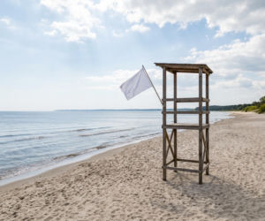 Sinice Mechelinki. Czy w Mechelinkach można się kąpać 04.08? Flaga, warunki pogodowe