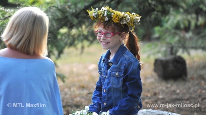 M jak miłość odc. 1177. Ania (Weronika Wachowska), Marta (Dominika Ostałowska)